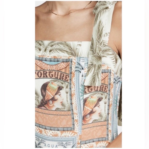 Agua Bendita Multicolor Printed Dress - Picture 2 of 16